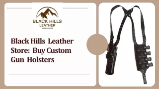 Custom Leather Gun Holsters