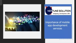 importance of mobile app development services