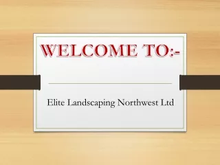 welcome to
