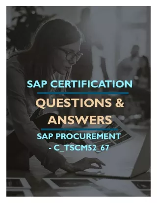 sap certification questions answers