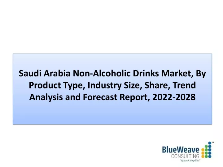 saudi arabia non alcoholic drinks market