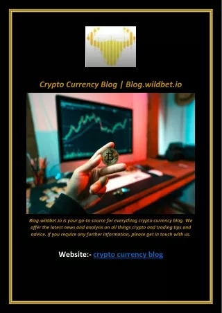 Crypto Currency Blog | Blog.wildbet.io