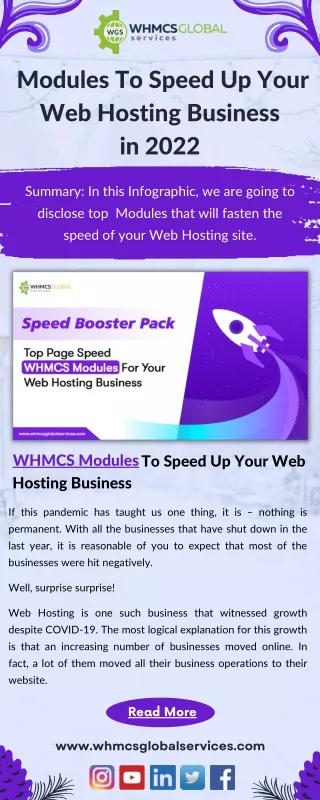 modules to speed up your web hosting business