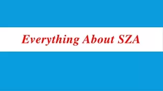 everything about sza