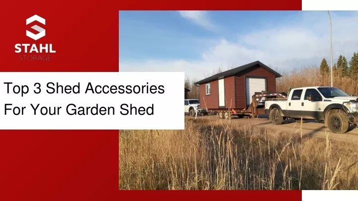 top 3 shed accessories for your garden shed