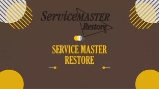 service master restore