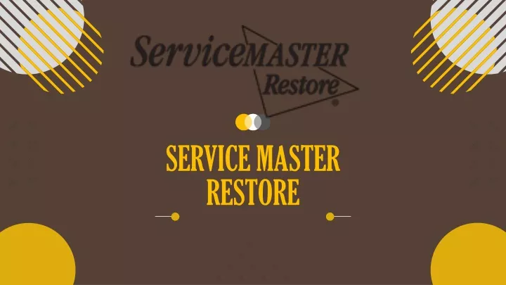 service master restore