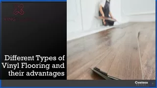 Different Types of Vinyl Flooring and their advantages