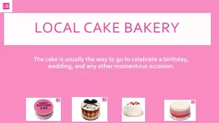 Local cake Bakery