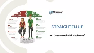 straighten up