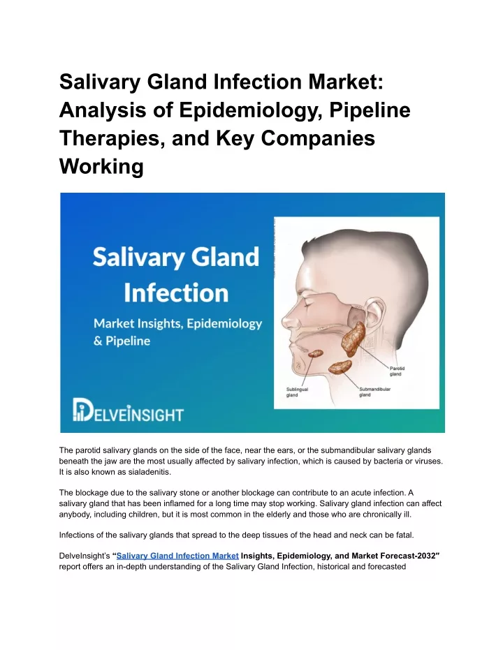 salivary gland infection market analysis