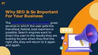 Why SEO Is So Important For Your Business