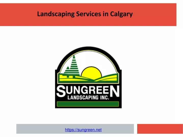 landscaping services in calgary