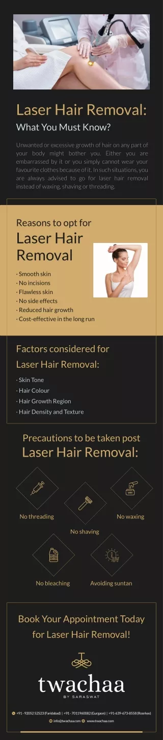 Laser Hair Removal What You Must Know?