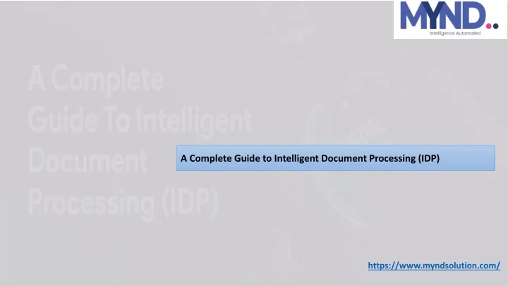 a complete guide to intelligent document