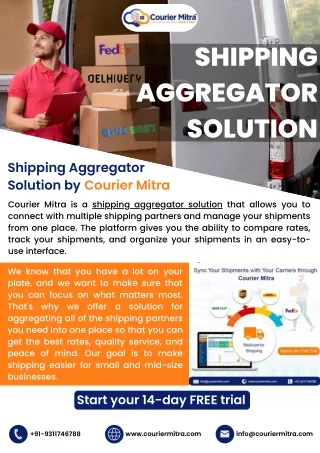shipping aggregator solution