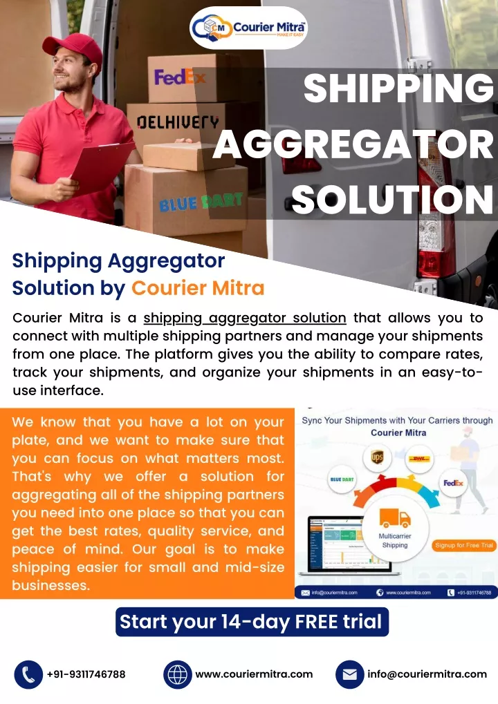 shipping aggregator solution