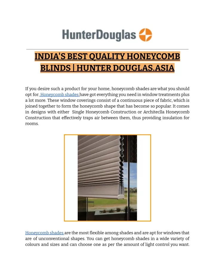 india s best quality honeycomb blinds hunter