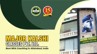 Best NDA Coaching in Allahabad - Major Kalshi Classes