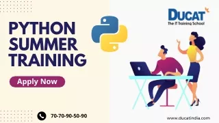 Join Python 6 weeks training in Noida