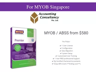 For MYOB Singapore