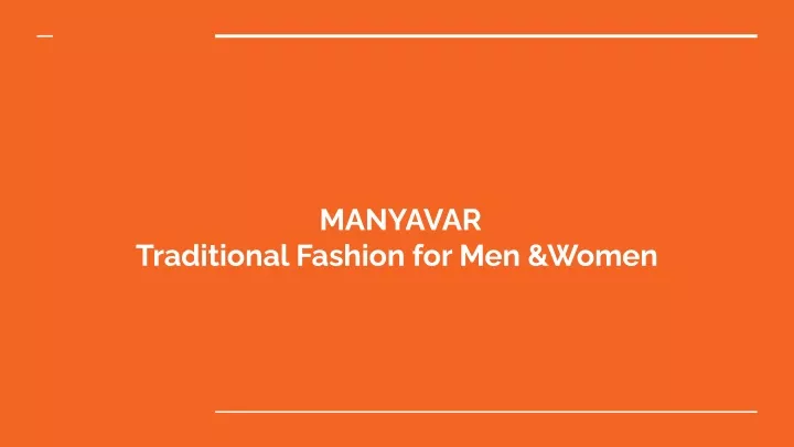 manyavar