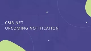 csir net upcoming notification