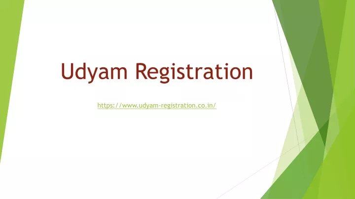 PPT - Quick And Easy Guide To Update Udyog Aadhar To Udyam Registration ...