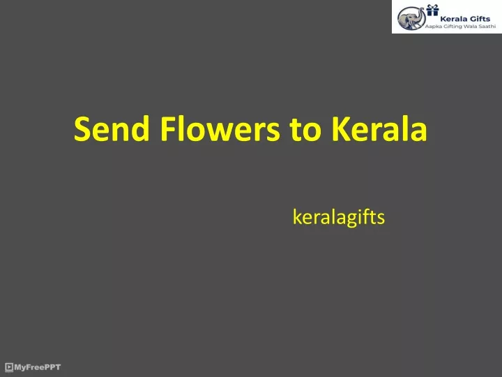 send flowers to kerala