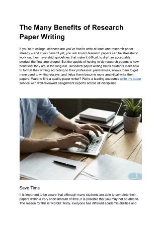 Free Paper Writer