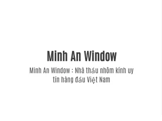 minh an window minh an window