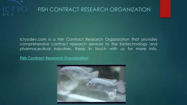 fish contract research organization