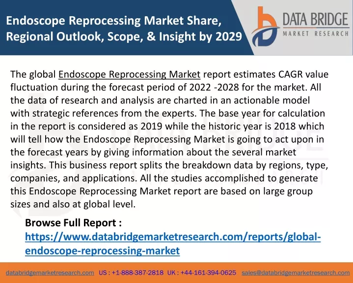 endoscope reprocessing market share regional