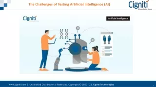 the challenges of testing artificial intelligence