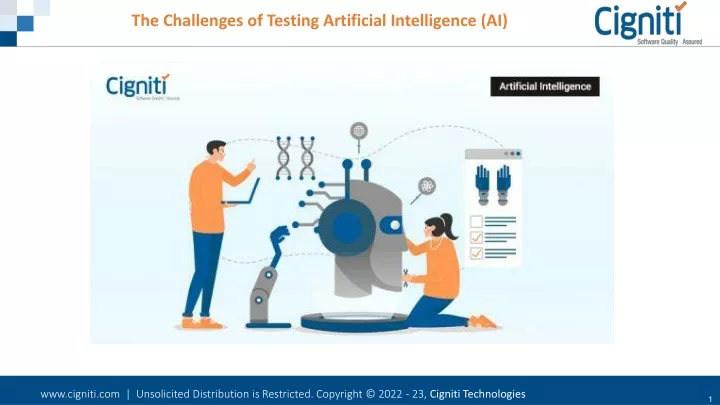 the challenges of testing artificial intelligence