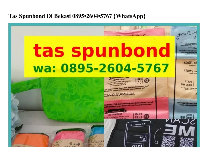 tas spunbond di bekasi 0895 2604 5767 whatsapp