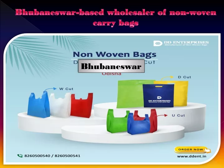 bhubaneswar based wholesaler of non woven carry