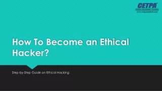 How To Become an Ethical Hacker?