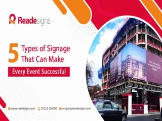 5 Types of Signage That Can Make Every Event Successful