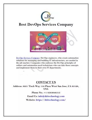 DevOps Services Company