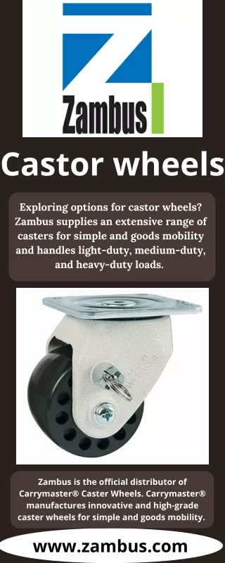 castor wheels