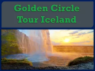 Golden Circle Tour Iceland