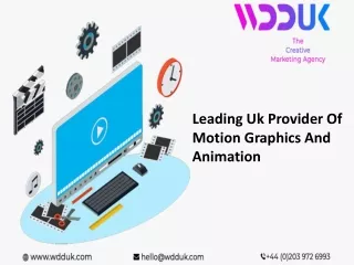 leading uk provider of motion graphics and animation