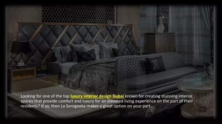 looking for one of the top luxury interior design