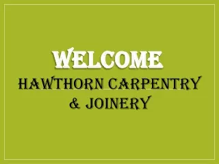 welcome