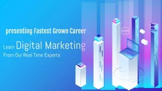 presenting fastest grown career