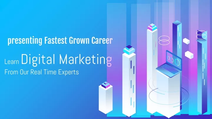 presenting fastest grown career