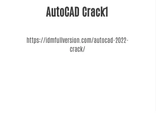 AutoCAD Crack1