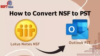 How to Convert NSF to PST?