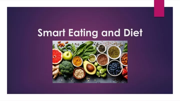 smart eating and diet